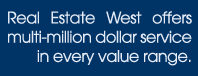 real estate west service